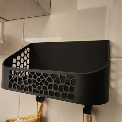 Rổ Treo Tường Hoa Văn Voronoi