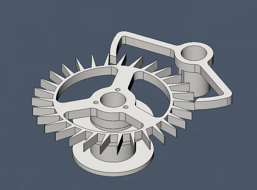 Bộ hồi đồng hồ quả lắc 50mm - Image 1