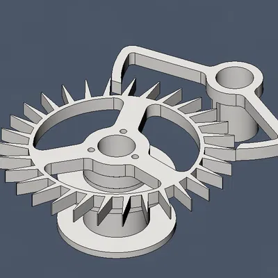 Bộ hồi đồng hồ quả lắc 50mm