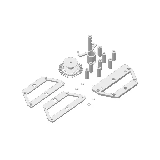 Bộ hồi đồng hồ quả lắc 50mm - Image 6