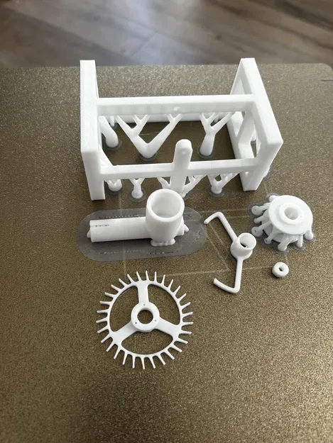 Bộ hồi đồng hồ quả lắc 50mm - Image 7