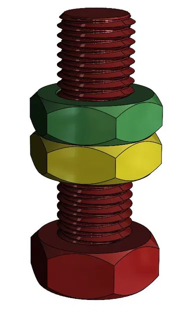 Bu-lông M24 ren trái và ren phải - Image 5