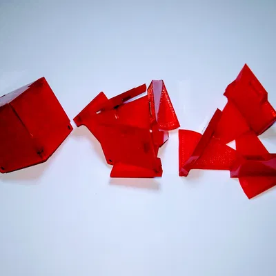 Hộp Mobius Kaleidocycle (hộp nhẫn động)