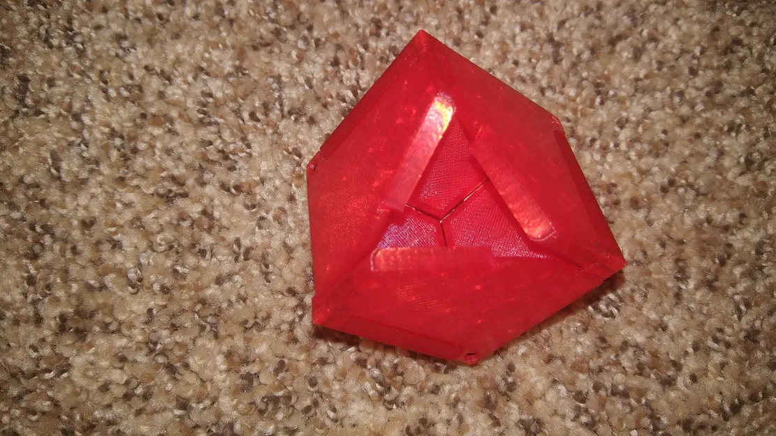 Hộp Mobius Kaleidocycle (hộp nhẫn động) - Image 5