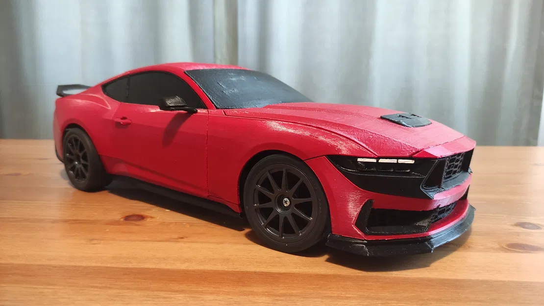 Thân xe RC Mustang Dark Horse 1/10 - Image 2