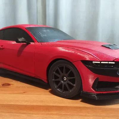 Thân xe RC Mustang Dark Horse 1/10