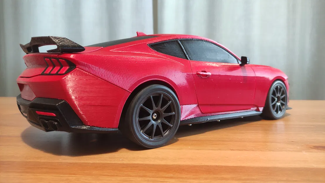 Thân xe RC Mustang Dark Horse 1/10 - Image 4