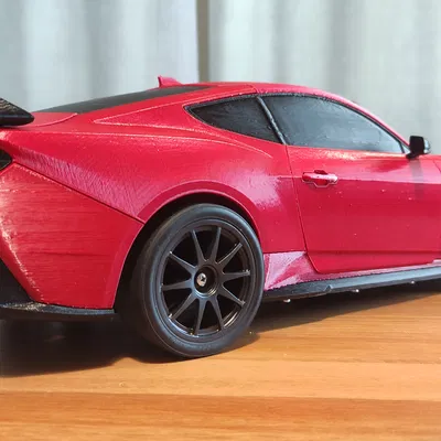 Thân xe RC Mustang Dark Horse 1/10