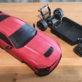 Thân xe RC Mustang Dark Horse 1/10 - Thumbnail 5