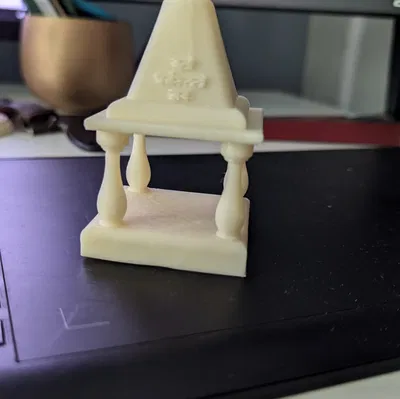 Mô hình Ram Mandir in 3D với Thiết kế Hình bóng Đức Ram