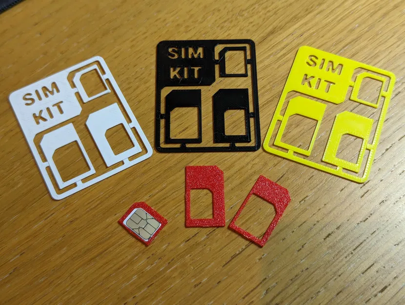 Thẻ SIM Adapter Kit Đơn Giản - Image 1