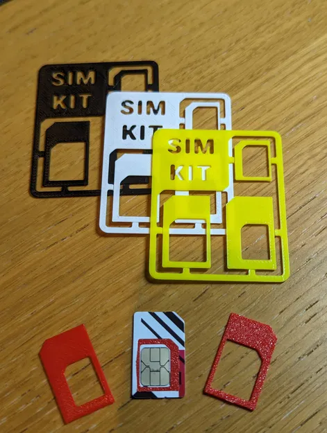 Thẻ SIM Adapter Kit Đơn Giản - Image 2