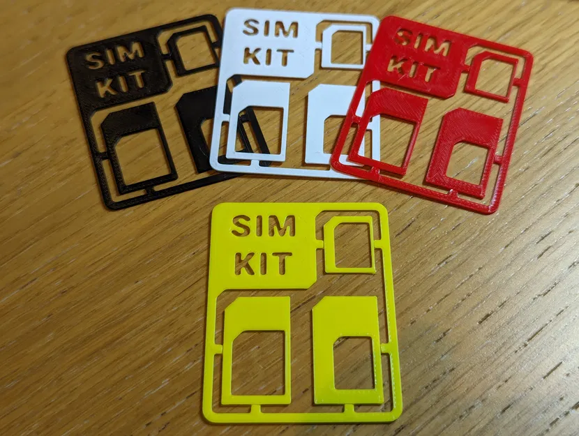 Thẻ SIM Adapter Kit Đơn Giản - Image 4