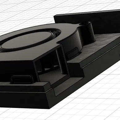 Voron V2: Quạt 5015 cho thanh nhôm 2020