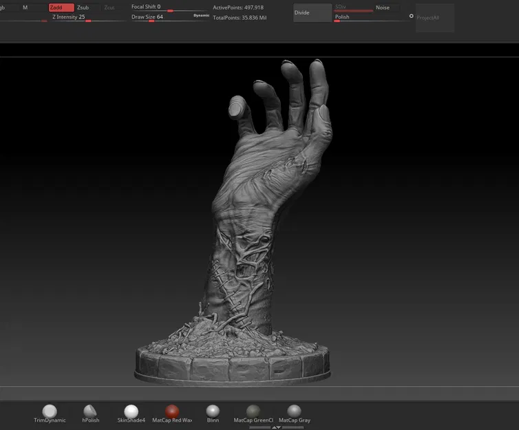 Mô hình Bàn Tay Zombie - Image 12