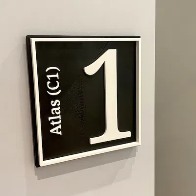 Biển số cửa / phòng