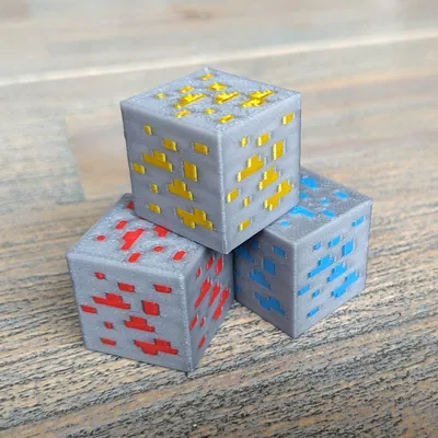 Khối quặng Minecraft hai màu