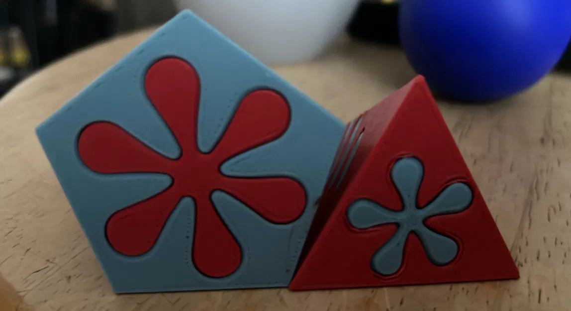 Mô hình Fidget Chuyển Động Chóp Ngũ Giác Bất Khả Thi - Image 3