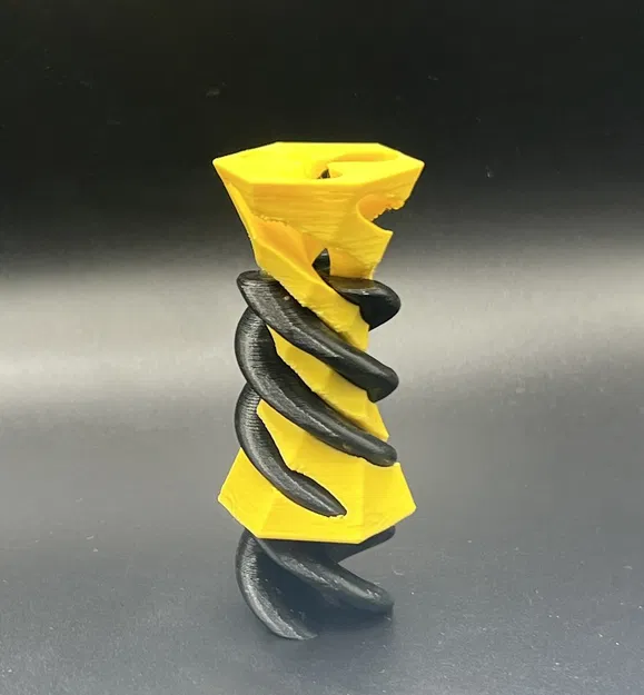 Mô hình Lục Giác Xoắn Không Thể (Không Cần Hỗ Trợ) - Image 2