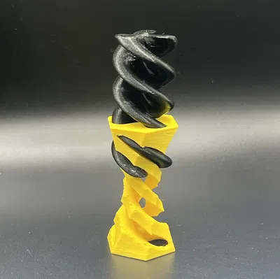 Mô hình Lục Giác Xoắn Không Thể (Không Cần Hỗ Trợ)