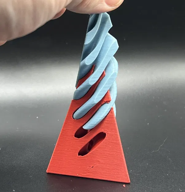 Mô hình Fidget Xoắn Ốc Chóp Tam Giác Đi Qua Không Tưởng - Image 7