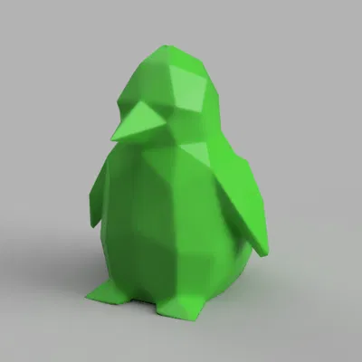 Mô Hình Chim Cánh Cụt Poly