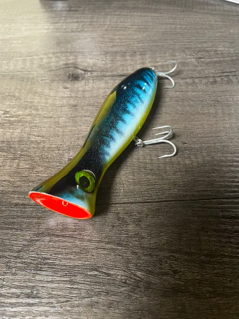 The Perfect Fishing Popper (Rattling) - Mồi Câu Lặn Hoàn Hảo (Có Bi Lăn) - Image 3