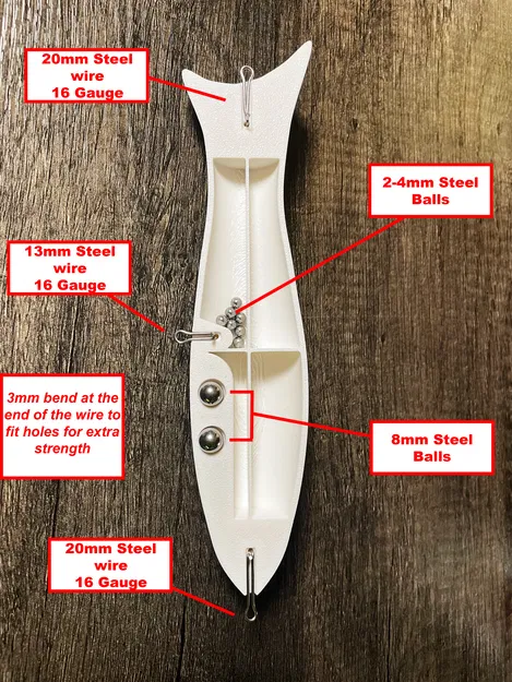 The Perfect Fishing Popper (Rattling) - Mồi Câu Lặn Hoàn Hảo (Có Bi Lăn) - Image 4