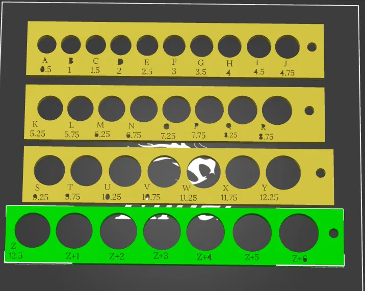 Thước Đo Cỡ Nhẫn - Image 1