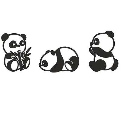 Tranh Gấu Trúc Treo Tường Nghệ Thuật