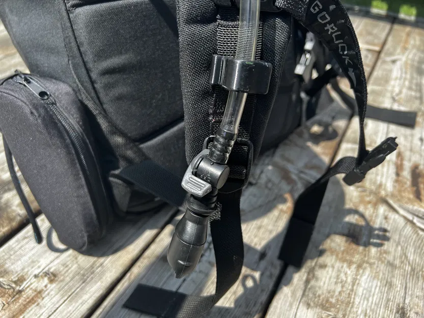 Kẹp Ống Nước Túi Nước Kiểu MOLLE Cho Ba Lô - Image 4