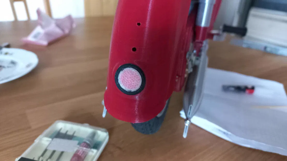 Project JAWA-ČZ KÝVAČKA 250/353.02 - Phần 8 - Dè trước + Yên xe - Image 14