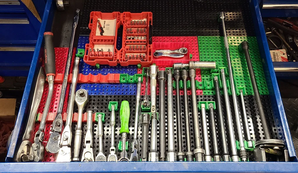 Hệ Thống Lưu Trữ Ngăn Kéo Tích Hợp Modun Kiểu Pegboard - Image 4