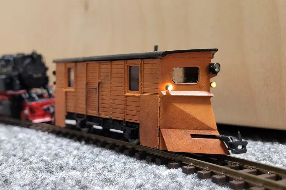 H0m 1000mm Schneepflug 99-01-99 (Tỷ lệ 1:87) - Image 2