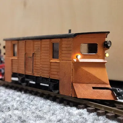 H0m 1000mm Schneepflug 99-01-99 (Tỷ lệ 1:87)
