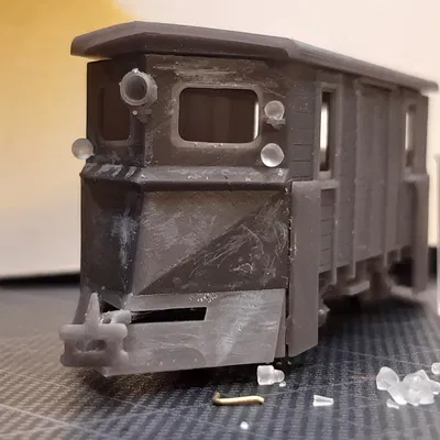 H0m 1000mm Schneepflug 99-01-99 (Tỷ lệ 1:87)