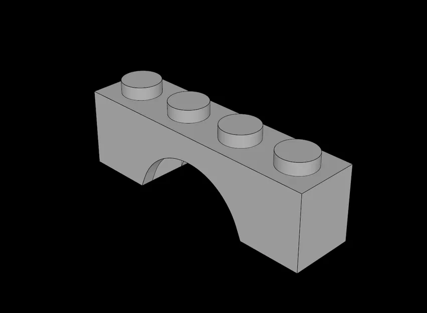 Kiến trúc Lego Tương thích (3659.dat) 1 x 4 - Image 1