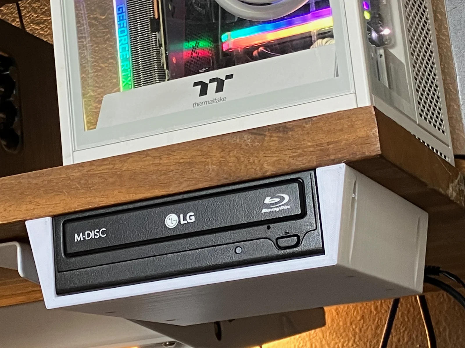 Giá Treo Ổ Đĩa DVD Blu Ray LG WH16NS40 Dưới Bàn 1
