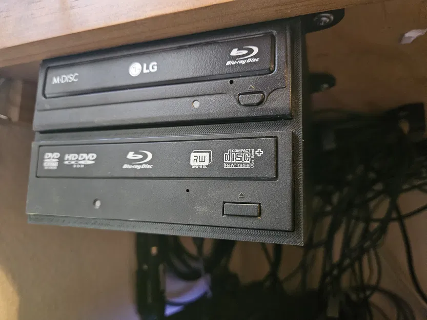 Giá đỡ ổ đĩa quang dưới gầm bàn - Image 1