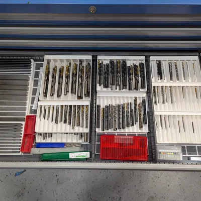 Khay Sắp Xếp Mũi Khoan Gridfinity