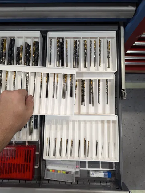 Khay Sắp Xếp Mũi Khoan Gridfinity - Image 3