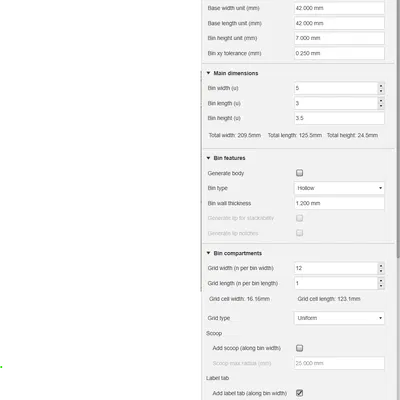 Khay Sắp Xếp Mũi Khoan Gridfinity