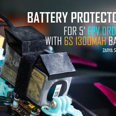 Bộ Bảo Vệ Pin Cho Drone FPV Dùng Pin LiPo 6s 1300mah