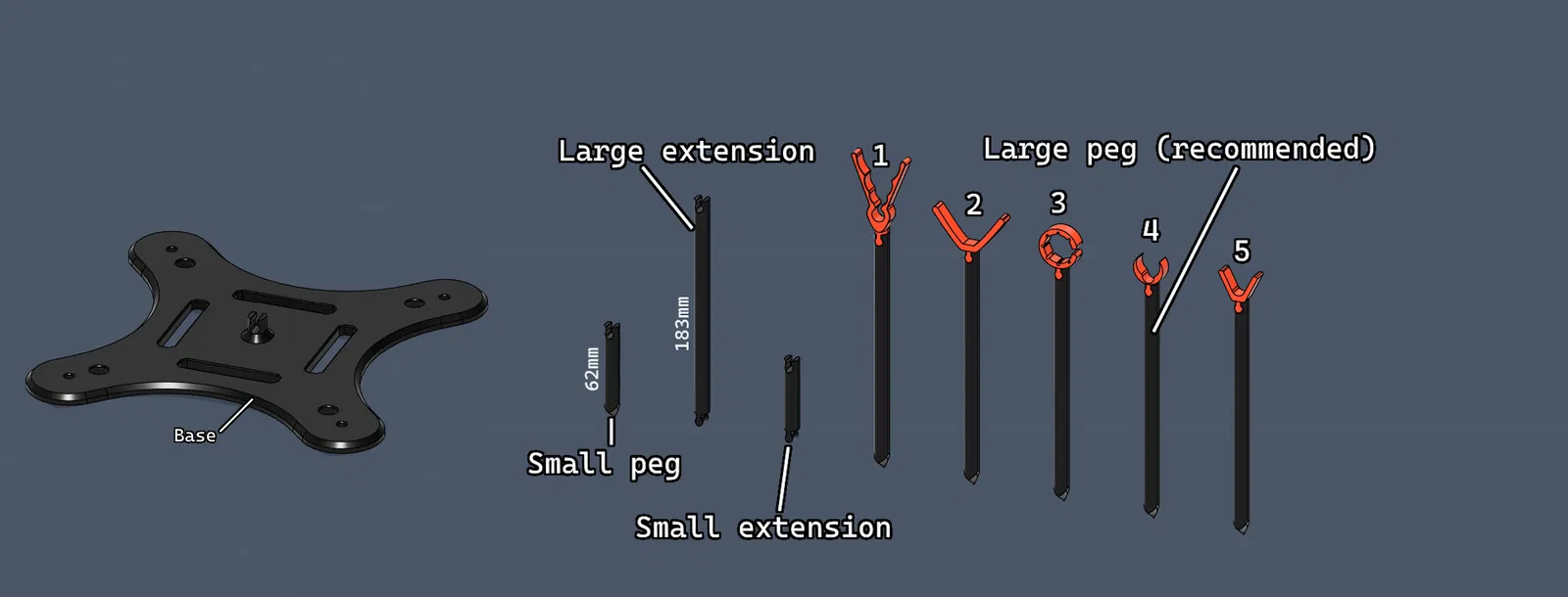 Đế Cài Cần Câu Cá - Image 2