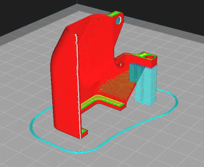 Adapter Afterburner cho Ender 5 với hotend Mk8 - Image 9