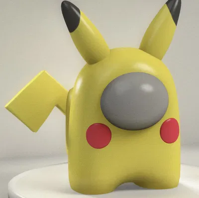Pikachu - Among Us