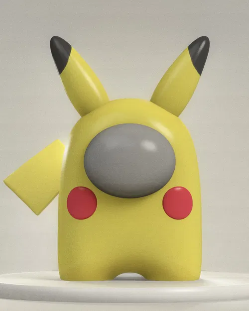 Pikachu - Among Us - Image 2