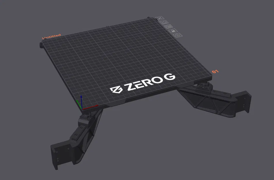 Mô hình và Texture ZeroG Hydra cho Slicer - Image 1