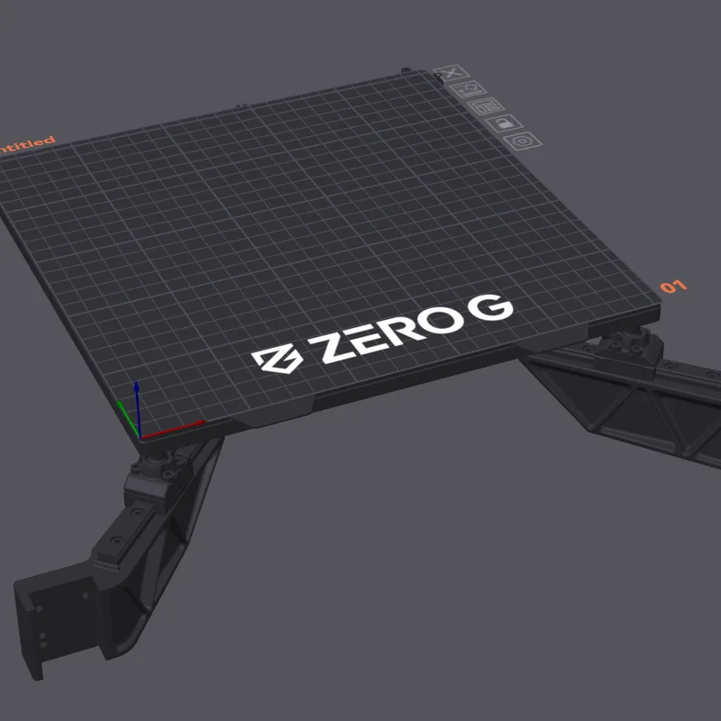 Mô hình và Texture ZeroG Hydra cho Slicer