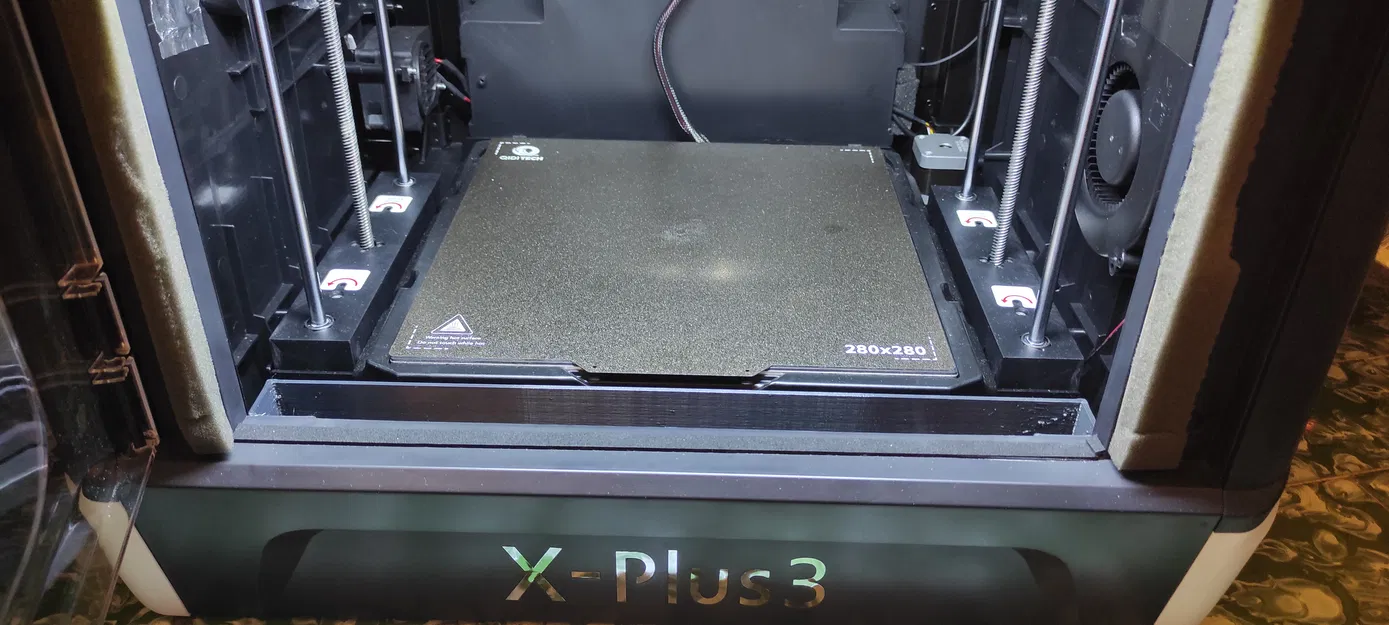 Lắp đặt thùng rác cho máy in 3D QIDI TECH X-Plus 3 - Image 1